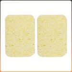 10pcs, Natural High-density Wood Pulp Dishcloth, Cleaning Sponge, Scouring Pad For Household Cleaning, Dishwashing Sponge, Premium Kitchen Sponge, Durable Non-scratch Sponge Wipe, Super Absorbent, Cleaning Supplies, Cleaning Tool