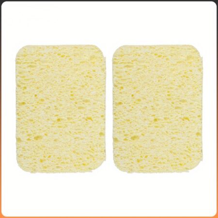 10pcs, Natural High-density Wood Pulp Dishcloth, Cleaning Sponge, Scouring Pad For Household Cleaning, Dishwashing Sponge, Premium Kitchen Sponge, Durable Non-scratch Sponge Wipe, Super Absorbent, Cleaning Supplies, Cleaning Tool