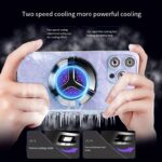 S9 New Upgraded TEC Chip Cooling Technology, Mobile Phone Cooler Strong Magnetic Cooler For IPhone 11 12 13 14 Series Compatible, Mobile Phone Cooling Fan Portable Mobile Phone Radiator Cooling Fan, Game Semiconductor Cooling For Androidu002Ftabletu002FiPad