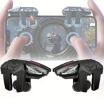 A Pair Of Mobile Game Controller Triggers, Mobile Game Accessories, Finger Trigger Sensitive Shooting Target Button Intelligent Mobile Game Controller Handle, Can Operate Mobile Phone Flexibly With Six Fingers, More Smooth And Sensitive