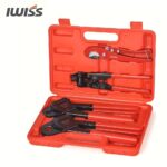1 Set IWISS IWS-1807CN PEX Crimping Tool Kit With PEX Crimpers, PEX Tubing Cutter, Copper Ring Removal Tool For 1u002F2