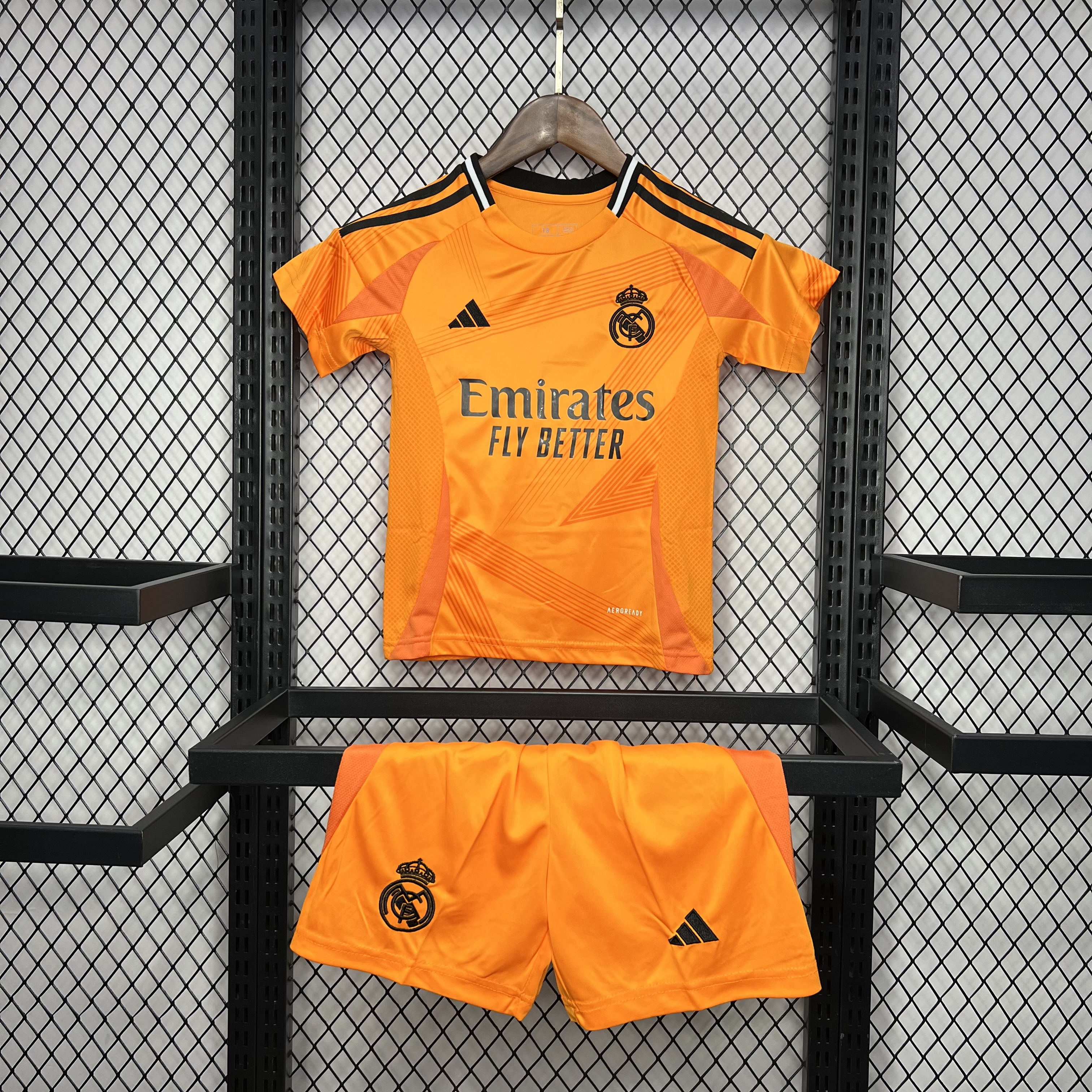 Kids Real Madrid Away Kit 24/25 Football Jersey