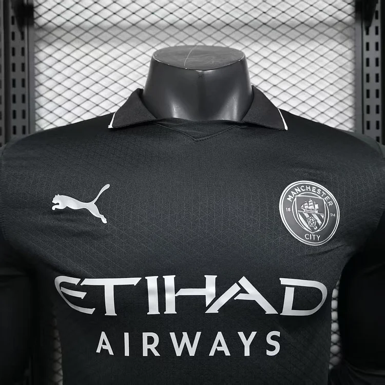 Player Edition - Manchester City 25/26 Away Long sleeves Jersey - Image 3