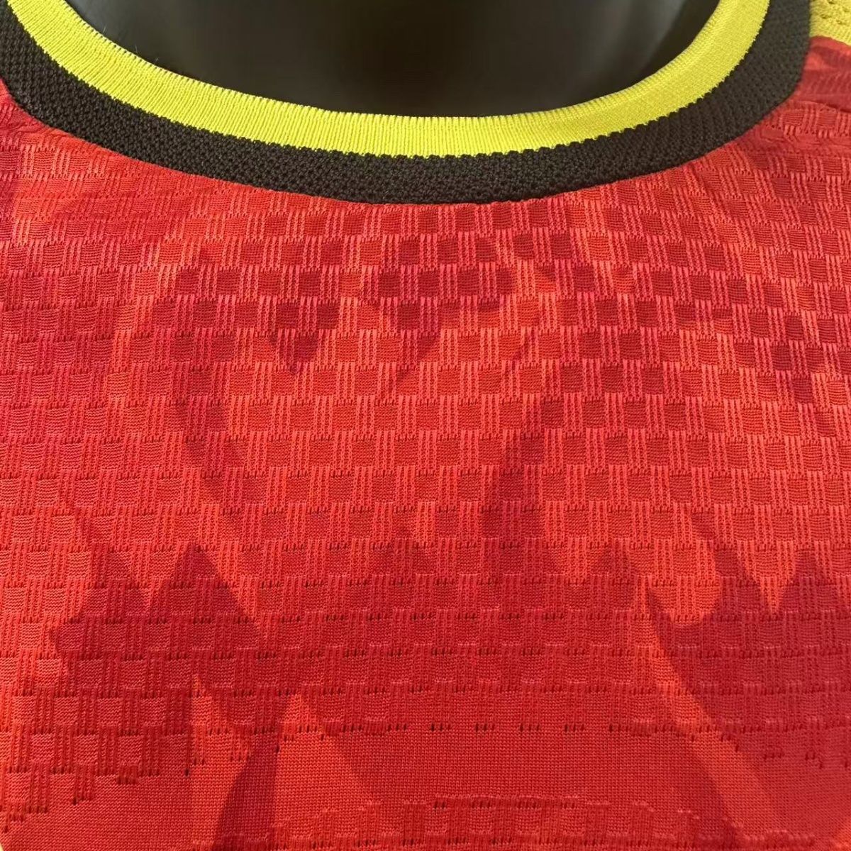 Player Edition - Belgium 2026 World Cup Home Long Sleeve Football Jersey - Image 3