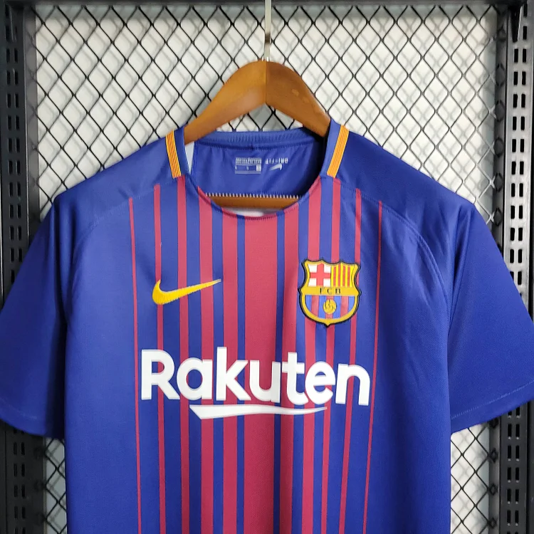 2017/2018 Retro Barcelona Home Football Shirt 1:1 Thai Quality - Image 5
