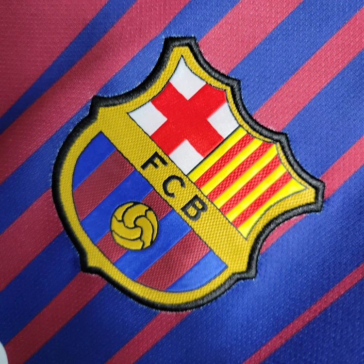 2017/2018 Retro Barcelona Home Football Shirt 1:1 Thai Quality - Image 7