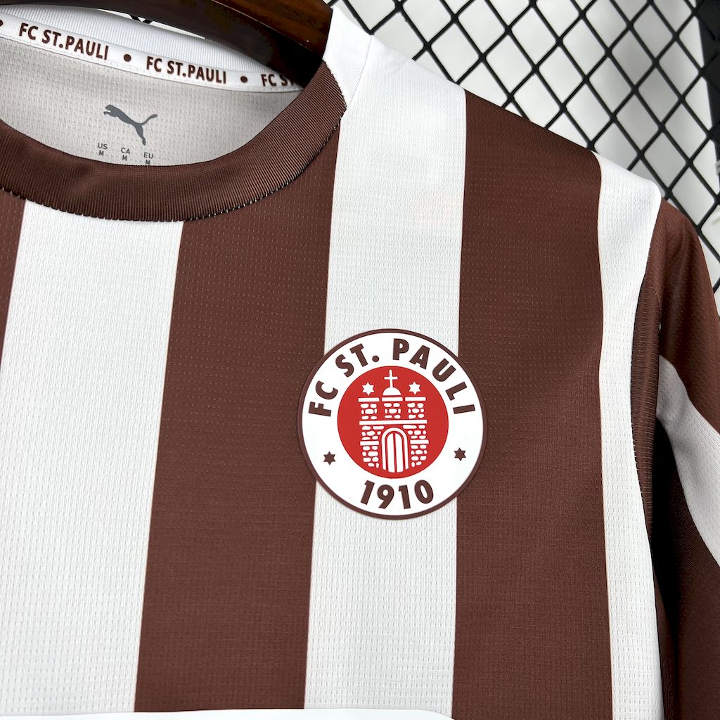 【S~4XL】St. Pauli 25/26 Home Jersey - Image 5