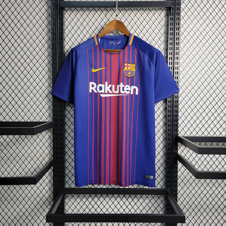 2017/2018 Retro Barcelona Home Football Shirt 1:1 Thai Quality - Image 2