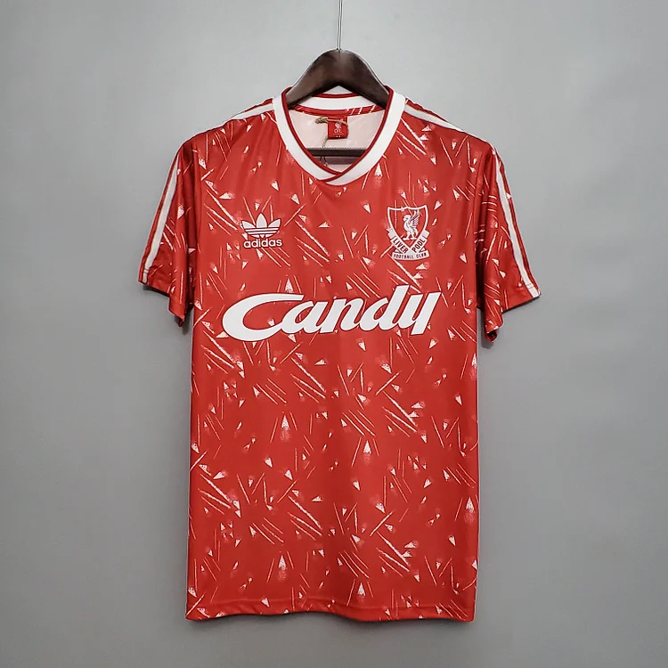 Retro 89/91 Liverpool Football Shirt Home 1:1 Thai Quality - Image 2