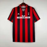 1989/1990 Retro AC Milan Home Football Shirt 1:1 Thai Quality
