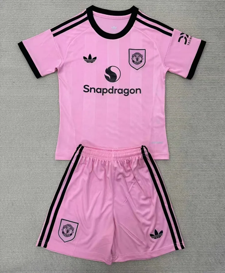 【S~2XL】Manchester United 25/26 GK Football Jersey(Pink) - Image 2