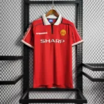1998/1999 Retro Manchester United Home Football Shirt 1:1 Thai Quality