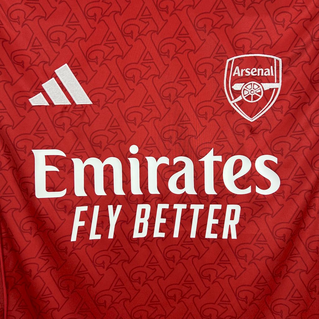 【S~4XL】Arsenal 25/26 Home Poppy Football Jersey - Image 4