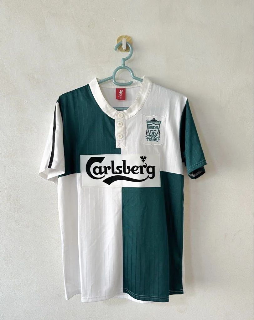 95/96 Retro Liverpool Away Football Shirt 1:1 Thai Quality