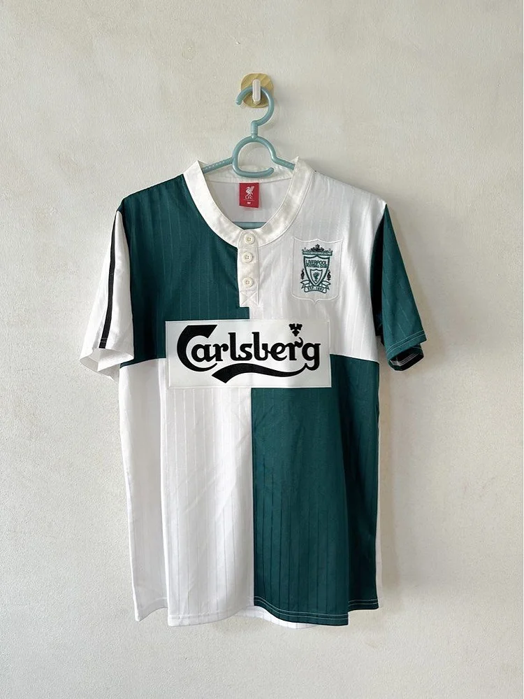 95/96 Retro Liverpool Away Football Shirt 1:1 Thai Quality - Image 2