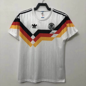 1990 Retro Germany Home Soccer Jersey