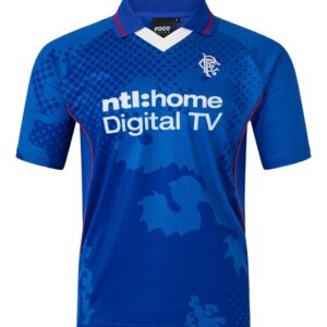【S~4XL】Rangers 2002-03 Home Football Jersey