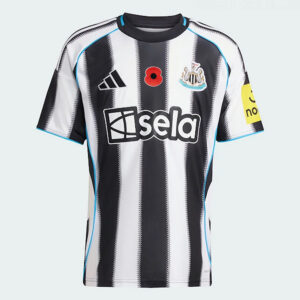 【S~4XL】Newcastle United 25/26 Poppy Home Football Shirt