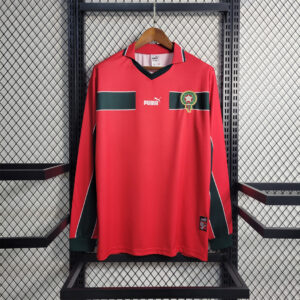 Morocco 1998 Retro Third Long-Sleeved Football Jersey