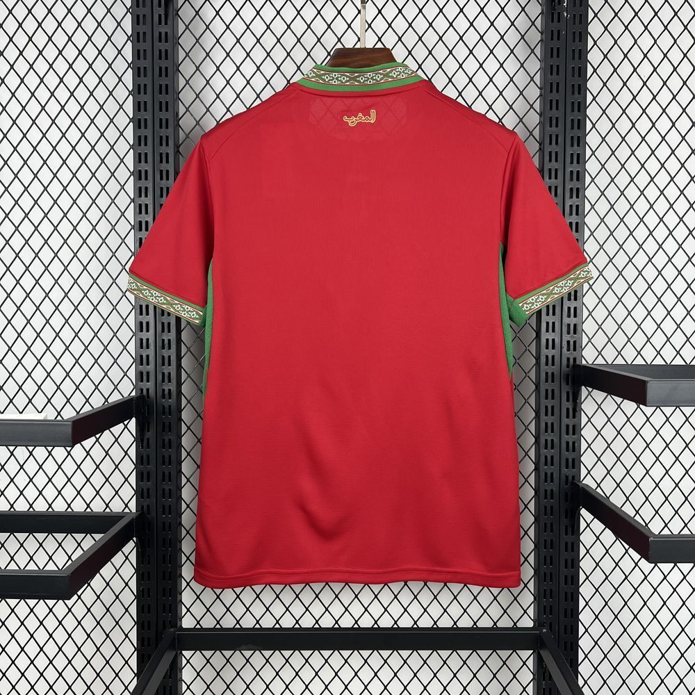 【S~4XL】Morocco 2026 World Cup Home Football Jersey - Image 7