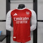Player Edition - Arsenal 25/26 Home Long Sleeve Football Jersey