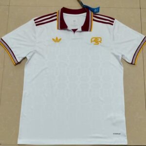 【S~4XL】Roma 25/26 dark red Third Football Jersey