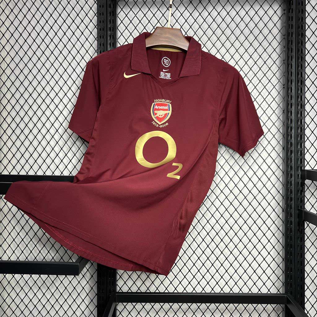 2005/2006 Retro Arsenal Home Football Shirt 1:1 Thai Quality - Image 4