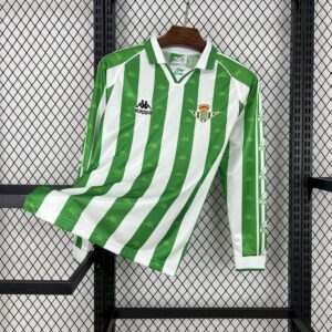 Real Betis 1995/1997 Retro Long Sleeve Home Shirt
