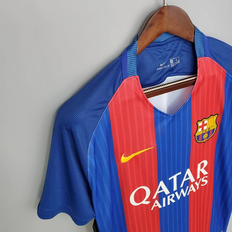2016/2017 Retro Barcelona Football Shirt Home 1:1 Thai Quality - Image 7