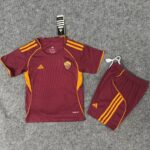 Kids Roma 25/26 Home Kit Football Jersey