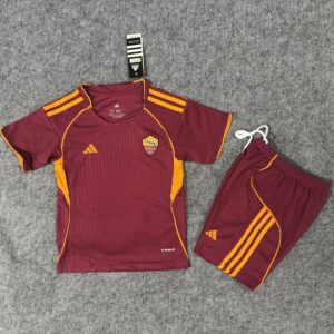 Kids Roma 25/26 Home Kit Football Jersey