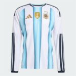 Player Edition - Argentina 2026 World Cup Home Long Sleeve Football Jersey(The badge needs to be customized)
