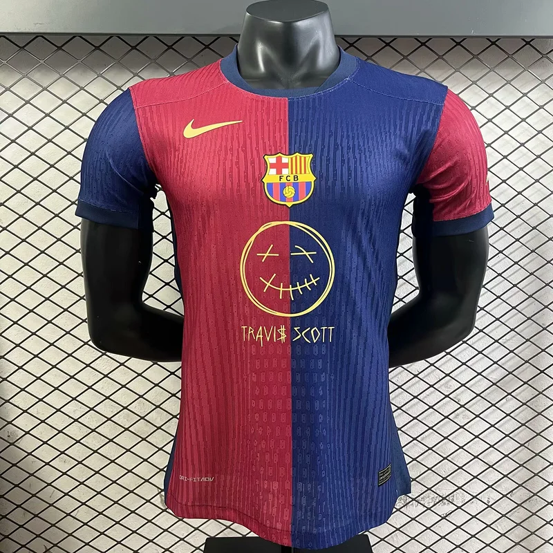 Player Version Barcelona Coldplay Special Edition Soccer Jersey