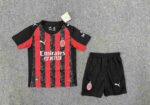 Kids AC Milan 25/26 Home Jersey  Football Kit