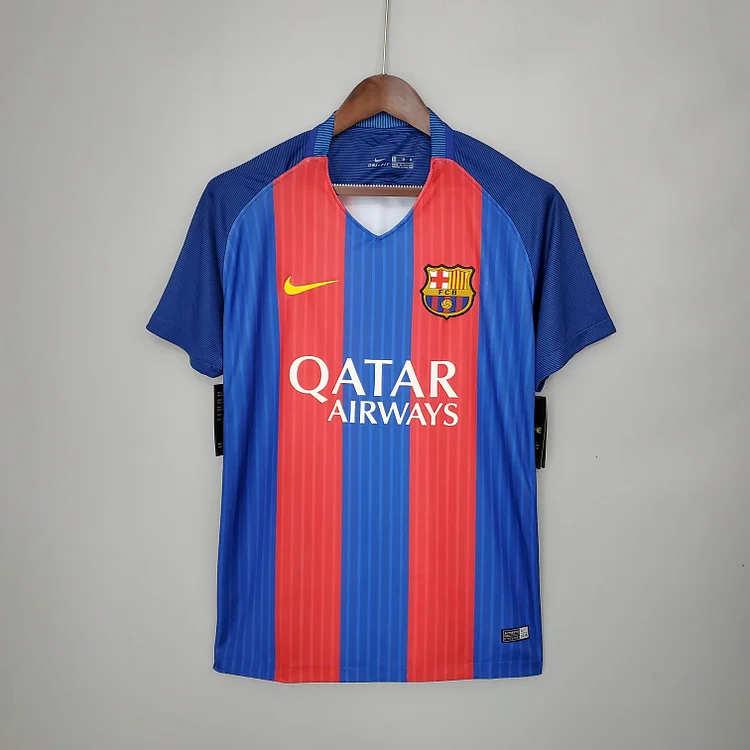 2016/2017 Retro Barcelona Football Shirt Home 1:1 Thai Quality - Image 2