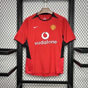 2002/2004 Retro Manchester United Home Football Shirt 1:1 Thai Quality