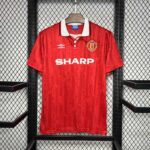 1992/1994 Retro Manchester United Home Football Shirt 1:1 Thai Quality