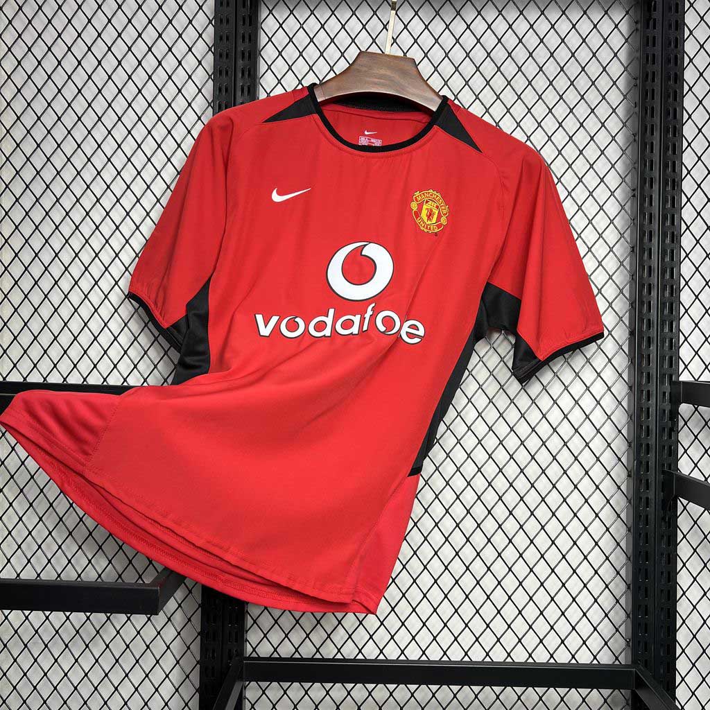 2002/2004 Retro Manchester United Home Football Shirt 1:1 Thai Quality - Image 6