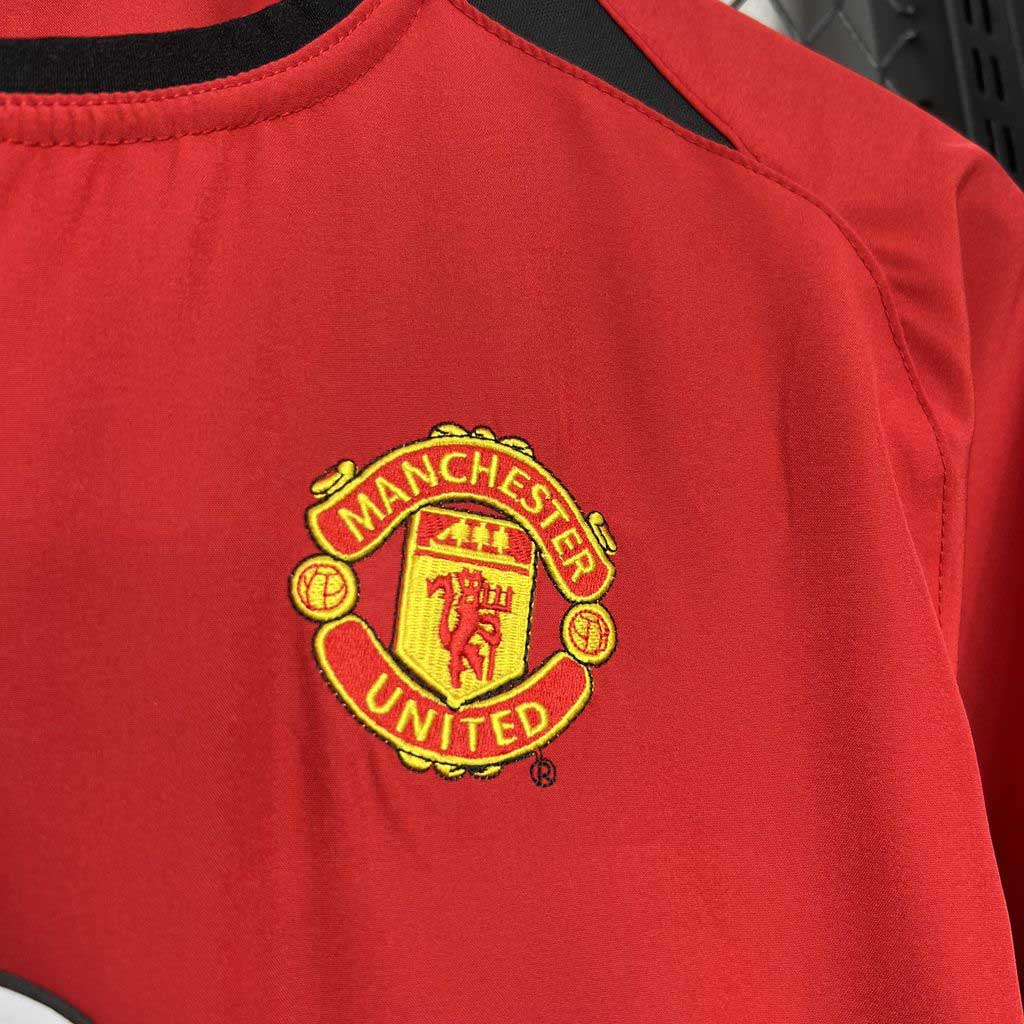 2002/2004 Retro Manchester United Home Football Shirt 1:1 Thai Quality - Image 4