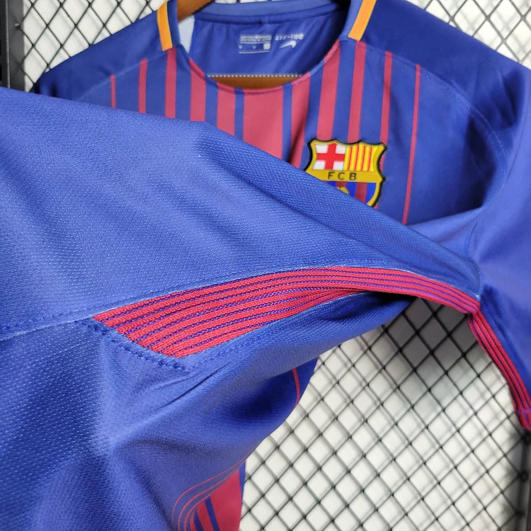 2017/2018 Retro Barcelona Home Football Shirt 1:1 Thai Quality - Image 8