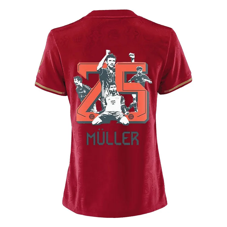 【S~4XL】Bayern Munich 12025th Anniversary Jersey (Müller #2025) - Image 2