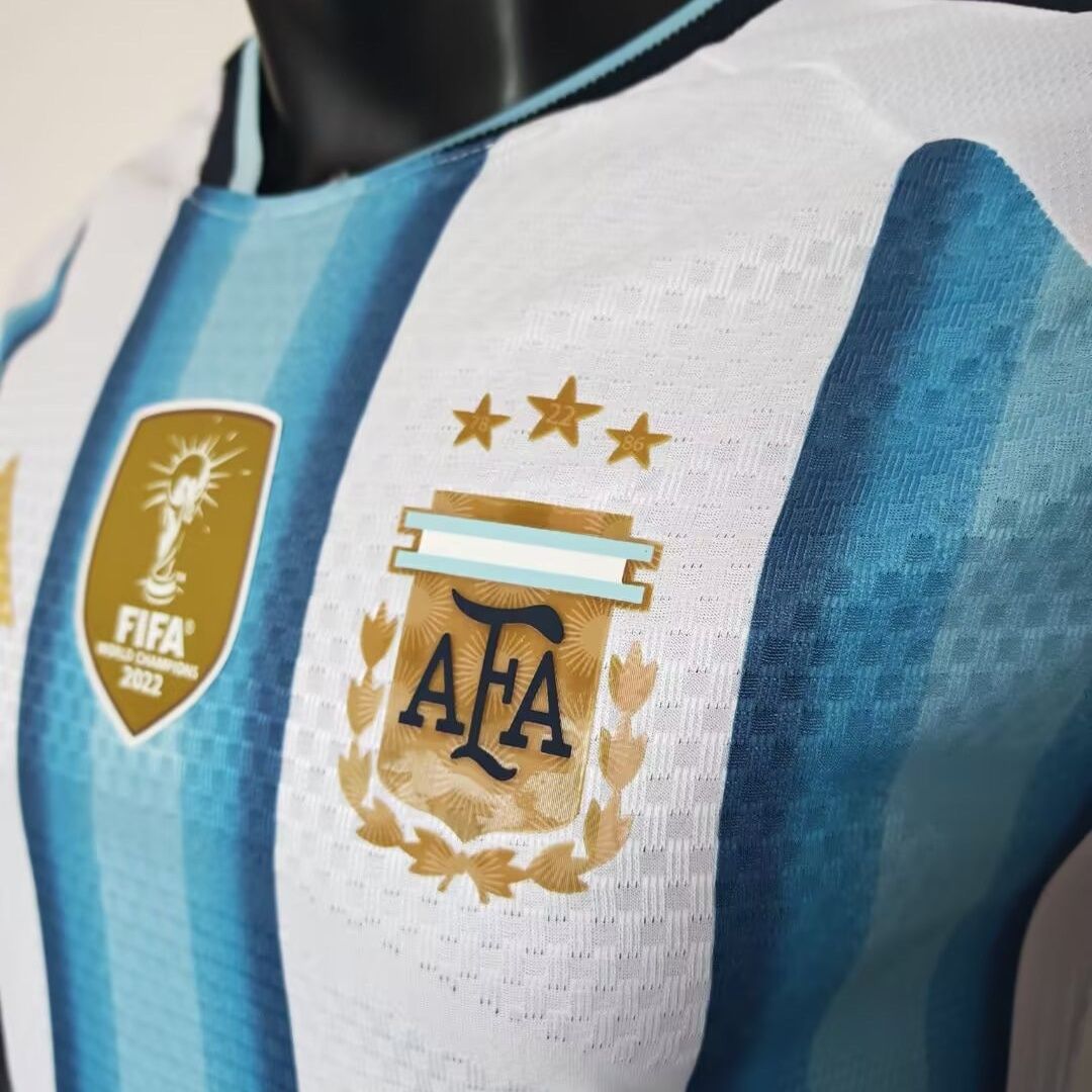 2026 Player Version Argentina Home Football Jersey(The badge needs to be customized) - Image 4