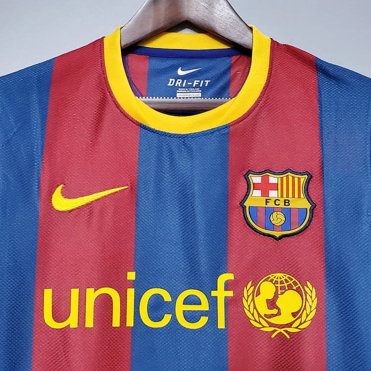 2010/2011 Retro Barcelona Home Football Shirt 1:1 Thai Quality - Image 4