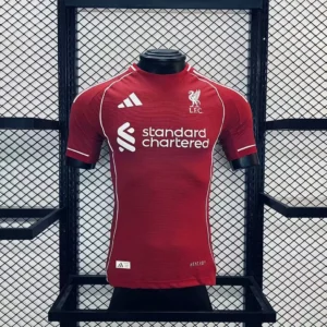 Player Edition-Liverpool 2025/26 Home Football Jersey 1:1 Thai Quality