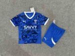 24/25 Al Hilal Saudi Home Football Shirt Kids Size