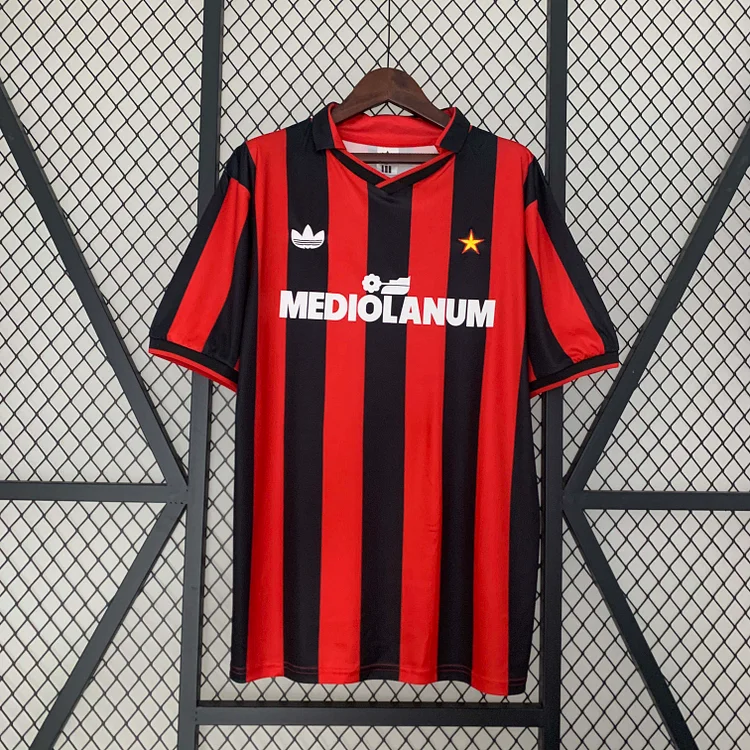 1990/1991 Retro AC Milan Home Football Shirt 1:1 Thai Quality - Image 2