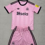Kids Newcastle United 25/26 GK Football Jersey（Pink）