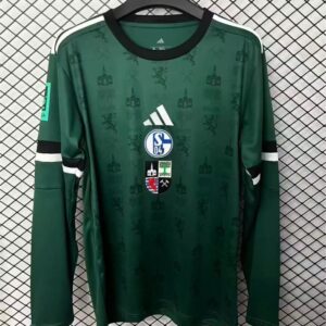 【S~4XL】Schalke 04 150th Anniversary Long-Sleeved Jersey