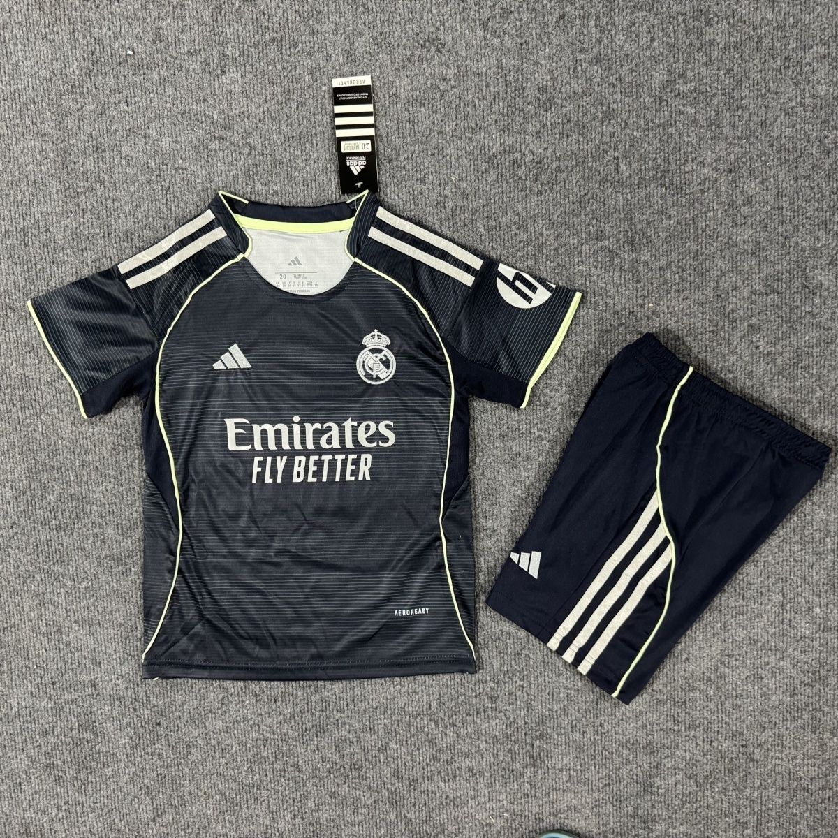 Kids Real Madrid 25/26 Away Football Jersey