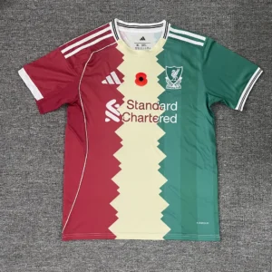 【S~4XL】Liverpool 25/26 Poppy Christmas Special Edition Shirt